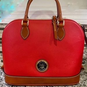 New $238 Dooney & Bourke Leather Zip Zip Satchel Sale!